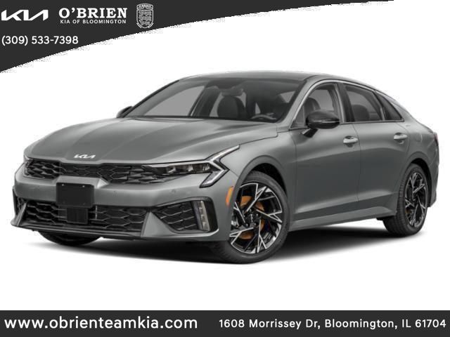 Gray (Steel) 2026 Kia K5 GT-Line FWD Sedan Front-Wheel Drive 8-Speed Automatic