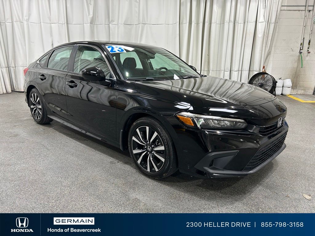 Used 2023 Black Honda EX image 2