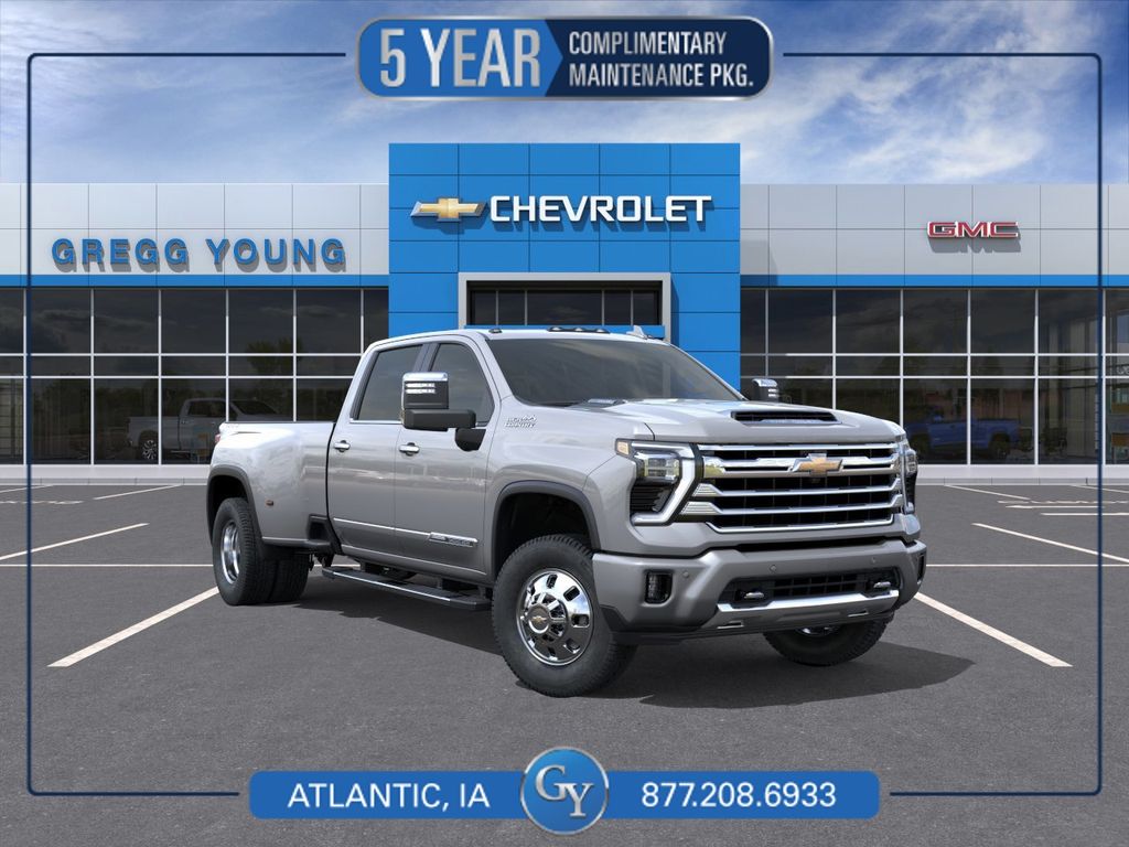 Sterling Gray Metallic 2026 Chevrolet Silverado 3500HD Pickup Truck Four-Wheel Drive Automatic