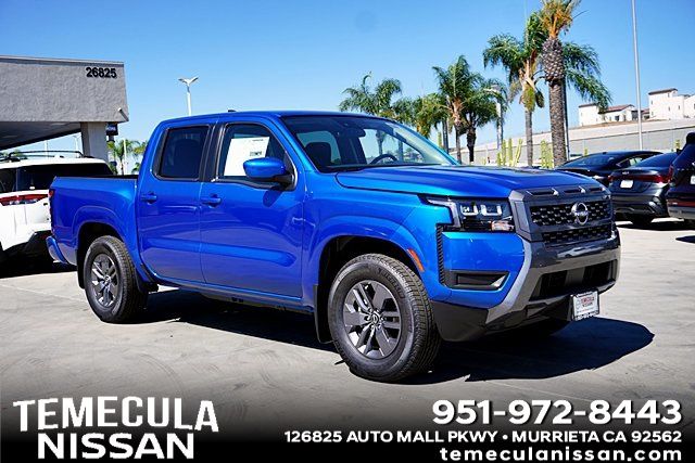 Bluestone Pearl 2026 Nissan Frontier Pickup Truck 4X2 9-Speed Automatic Overdrive
