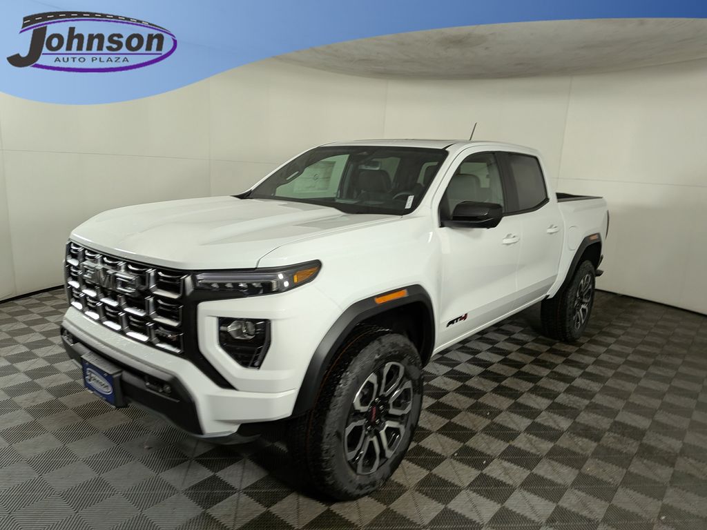 Summit White 2026 GMC Canyon Pickup Truck Four-Wheel Drive 8-Speed Automatic