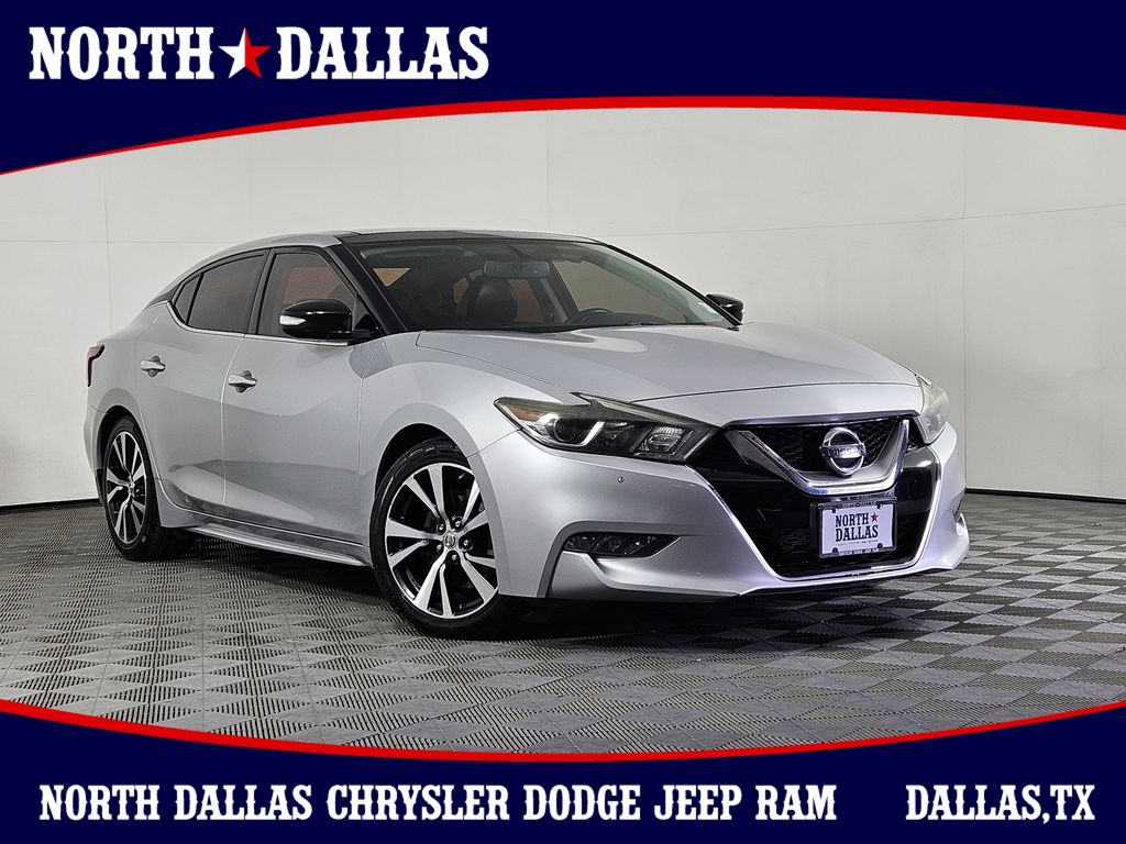 Brilliant Silver 2017 Nissan Maxima Sedan Front-Wheel Drive Continuously Variable Transmission