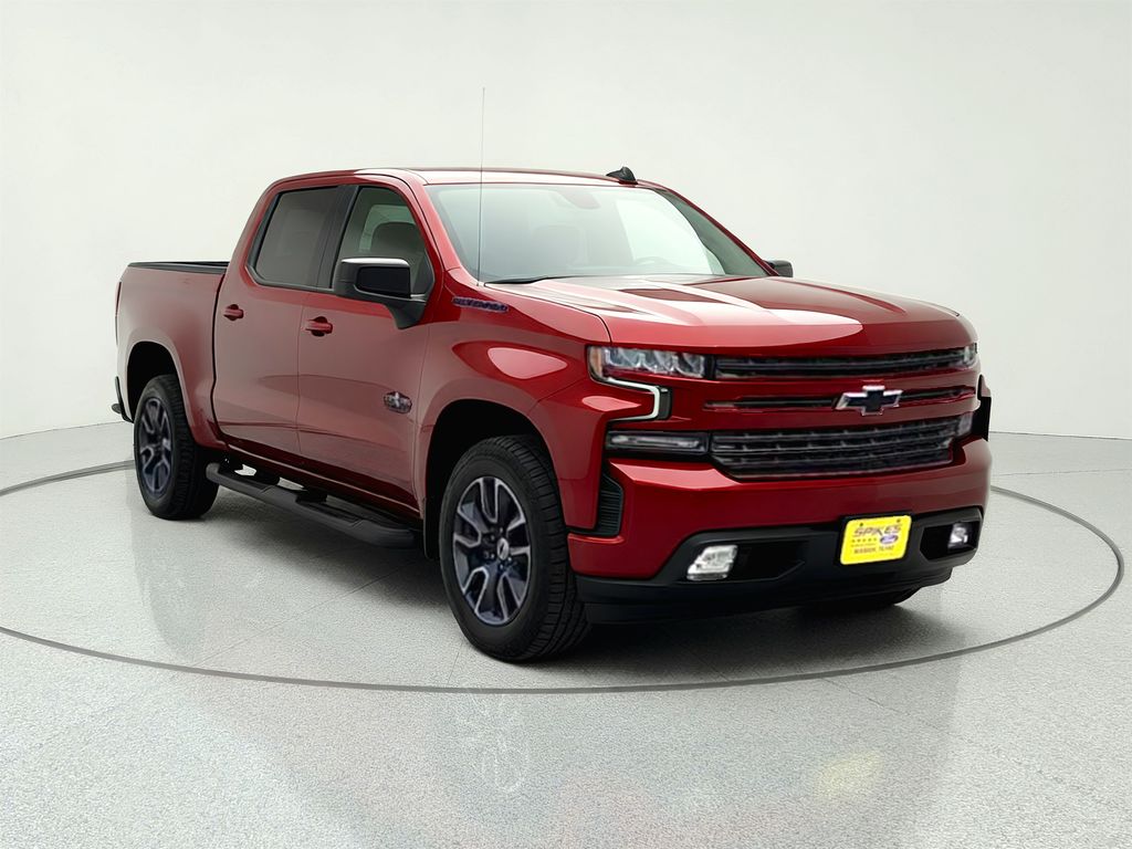 Cherry Red Tintcoat 2021 Chevrolet Silverado 1500 Pickup Truck 4X2 8-Speed Automatic