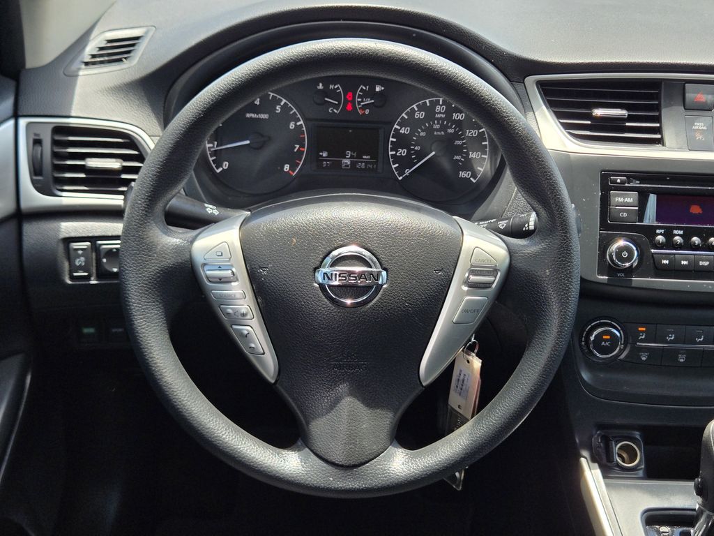 2017 Nissan Sentra S Blue at Durrett Motor Company