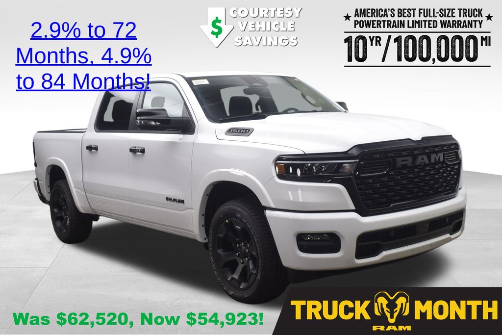 new 2026 Ram 1500 car, priced at $54,923
