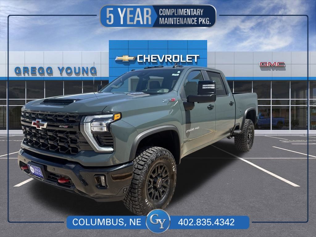 Cypress Gray 2026 Chevrolet Silverado 2500HD Pickup Truck Four-Wheel Drive Automatic