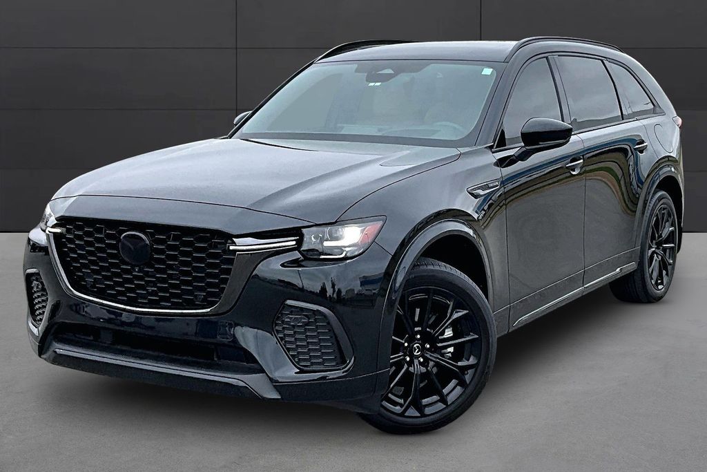 Jet Black Mica 2025 Mazda CX-70 3.3 Turbo S Premium Plus AWD SUV / Crossover All-Wheel Drive 8-Speed Automatic