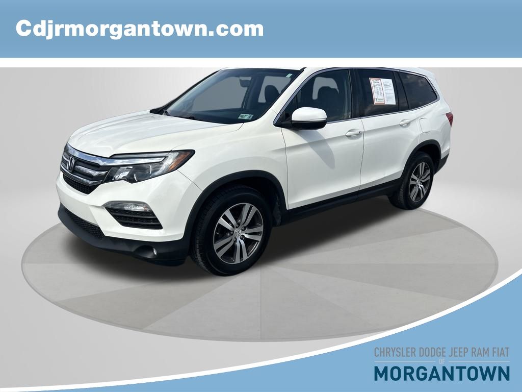 White 2017 Honda Pilot EX-L AWD SUV / Crossover All-Wheel Drive 6-Speed Automatic