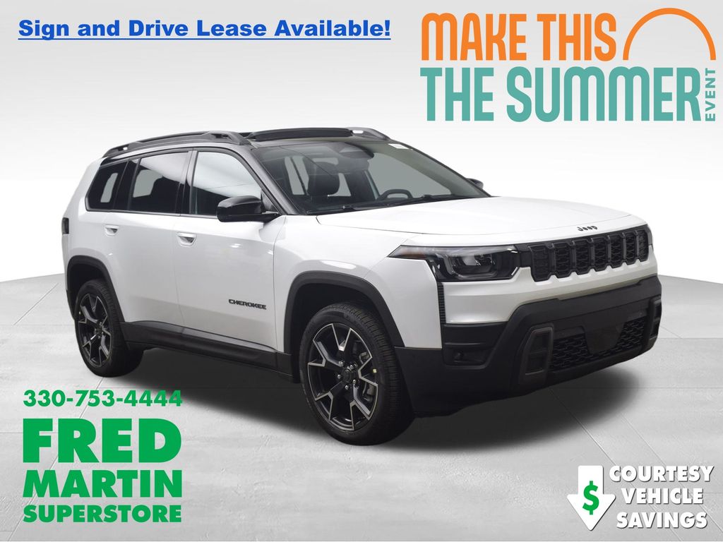 new 2026 Jeep Cherokee car, priced at $38,267