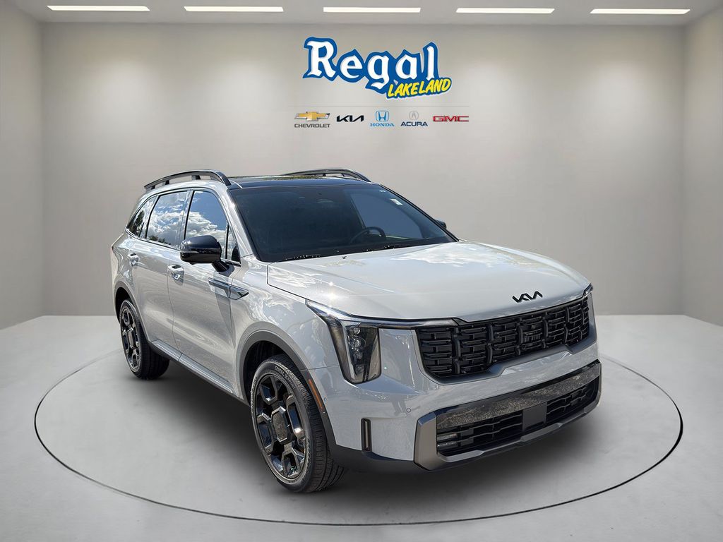 Wolf Gray 2025 Kia Sorento SUV / Crossover All-Wheel Drive 8-Speed Dual Clutch