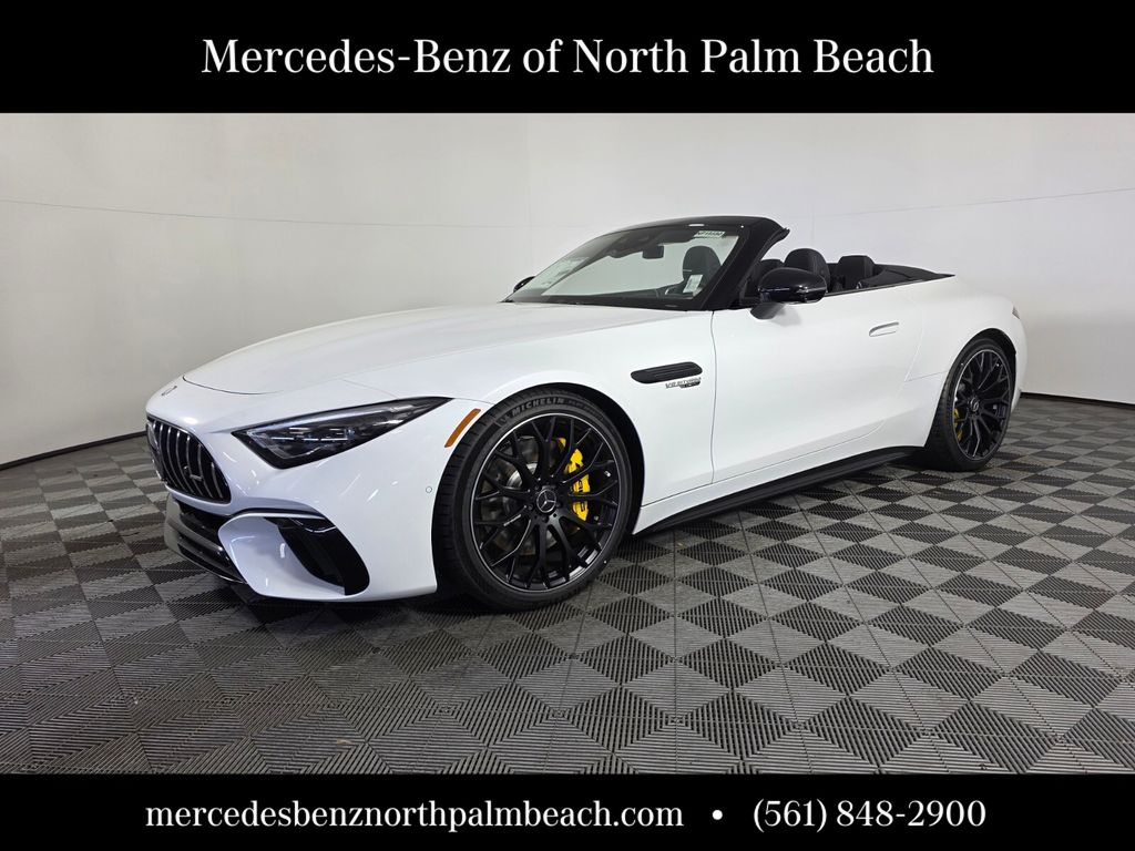 New 2025 Mercedes-Benz SL-Class SL 55 AMG® 2D Convertible in