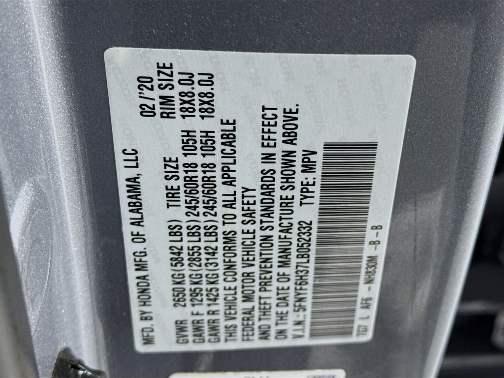 Used Car 2020 Honda Pilot  Ex For Sale Under $20,000 In Austin, Texas