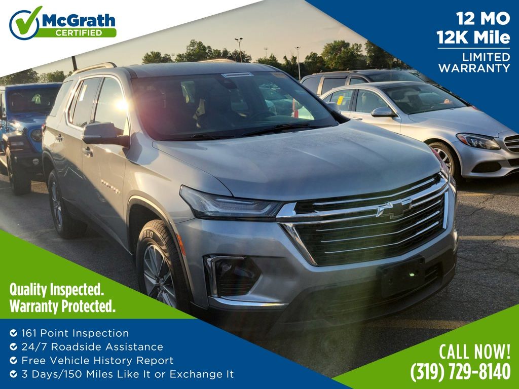 Sterling Gray Metallic 2024 Chevrolet Traverse SUV / Crossover Four-Wheel Drive 9-Speed Automatic