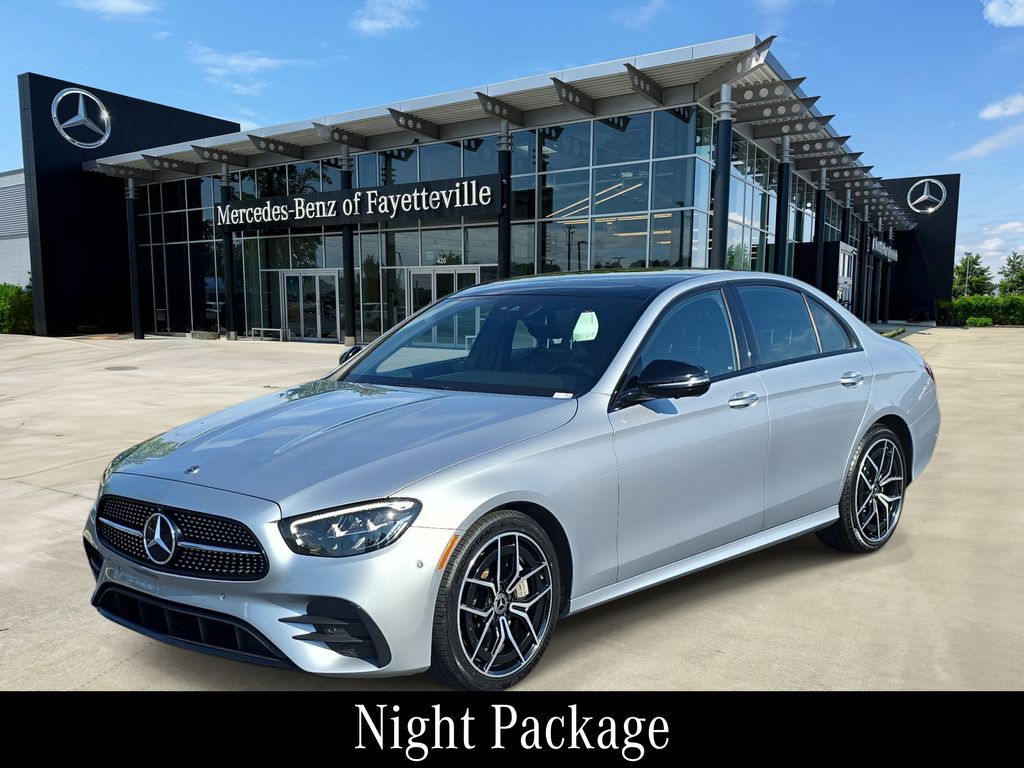 Cirrus Silver Metallic 2022 Mercedes-Benz E-Class Sedan Rear-Wheel Drive 9-Speed Automatic