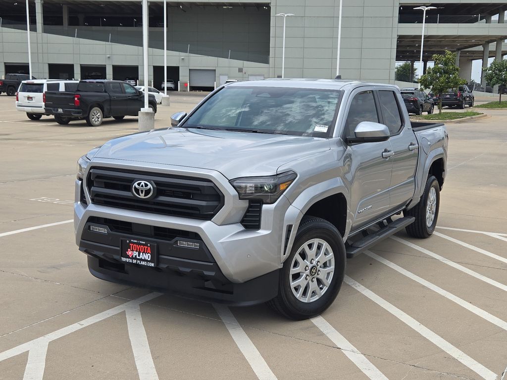 Celestial Silver Metallic 2025 Toyota Tacoma Pickup Truck Four-Wheel Drive 8-Speed Automatic