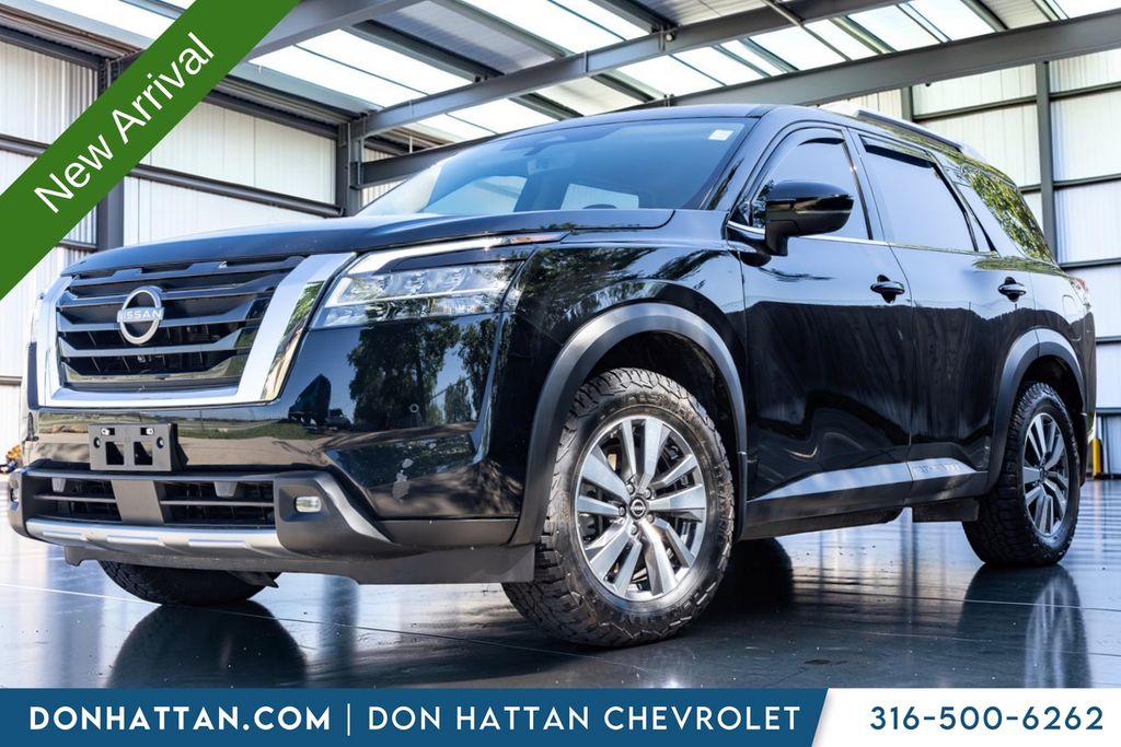 Super Black 2023 Nissan Pathfinder SUV / Crossover All-Wheel Drive 9-Speed Automatic