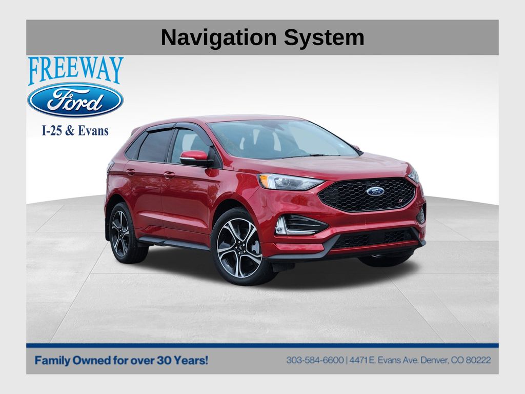 Rapid Red Metallic Tinted Clearcoat 2023 Ford Edge ST AWD SUV / Crossover All-Wheel Drive 7-Speed Automatic