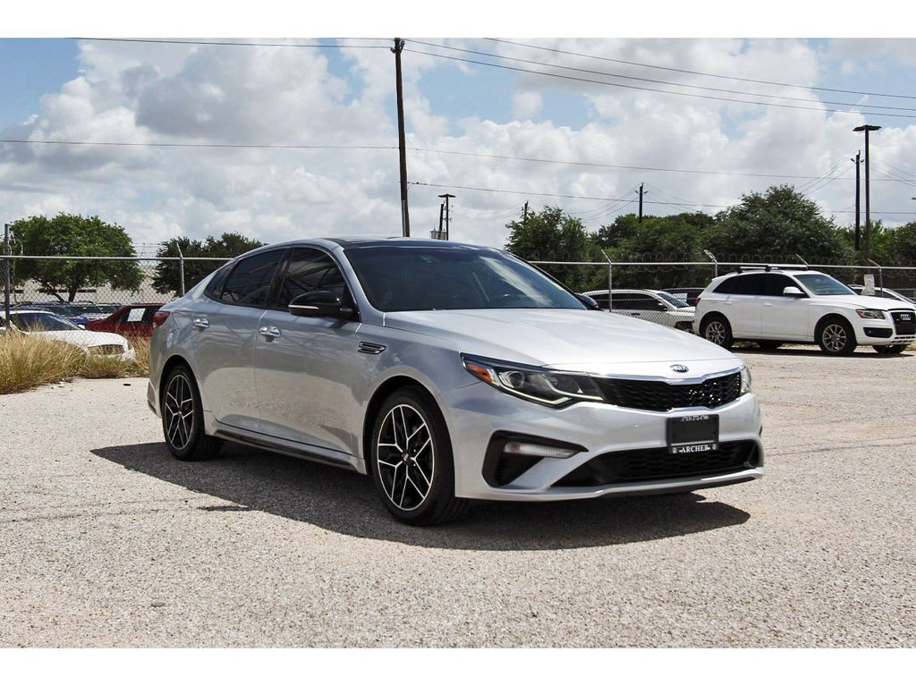 Sparkling Silver 2020 Kia Optima Sedan 6-Speed Automatic