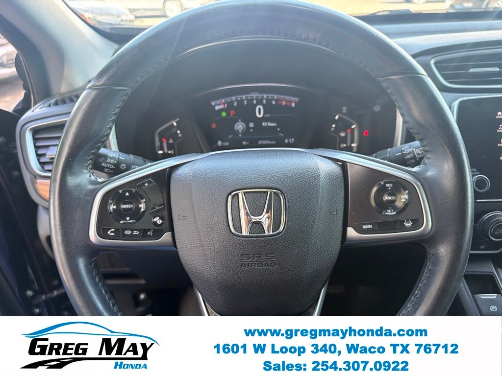 2019 Honda CR-V EX-L Blue at Greg May Honda
