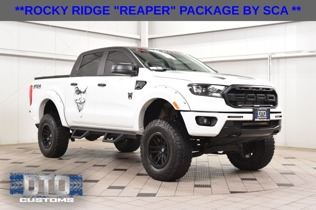 Oxford White 2022 Ford Ranger Pickup Truck Four-Wheel Drive Automatic