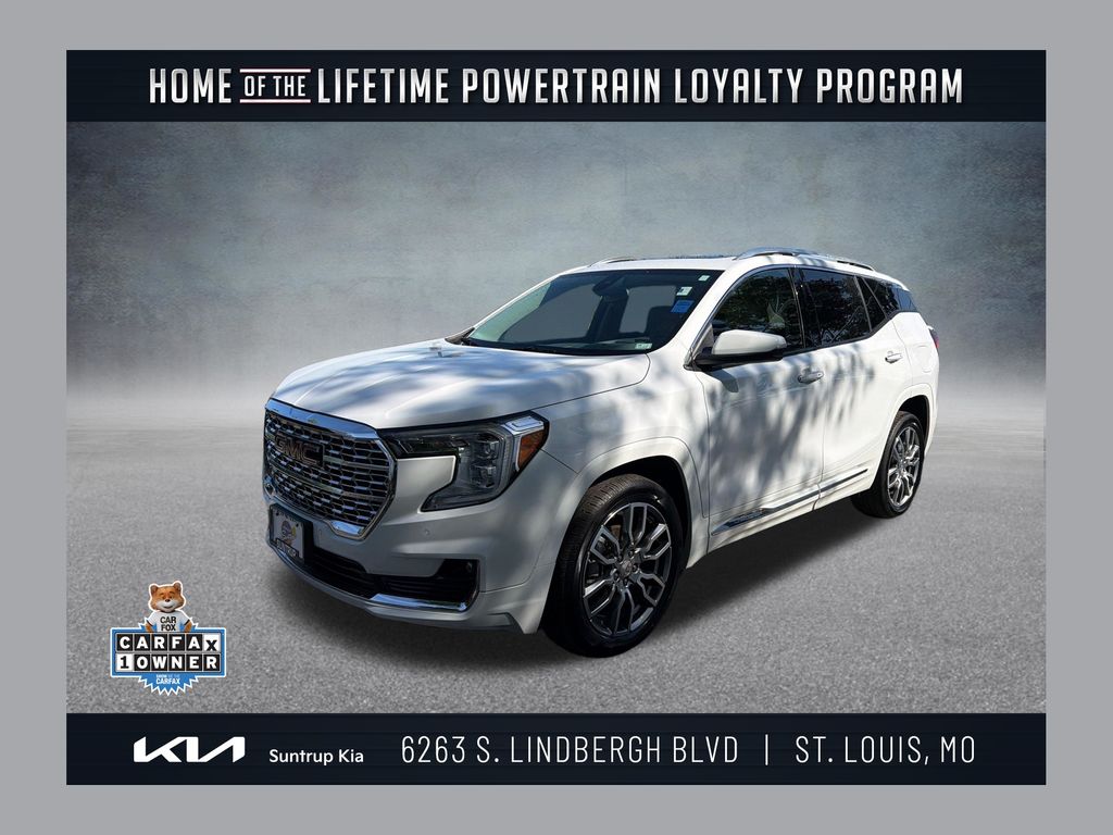 Summit White 2023 GMC Terrain Denali AWD SUV / Crossover All-Wheel Drive 9-Speed Automatic