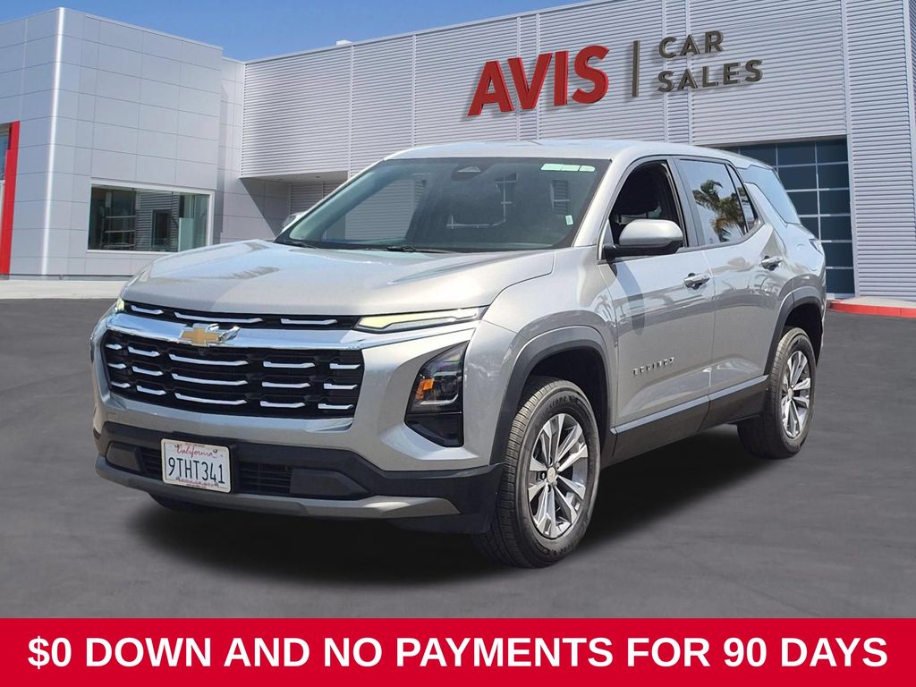 Sterling Gray Metallic 2025 Chevrolet Equinox SUV / Crossover Front-Wheel Drive Continuously Variable Transmission