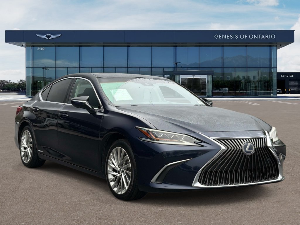 Nightfall Mica 2021 Lexus ES Hybrid Sedan Front-Wheel Drive Continuously Variable Transmission