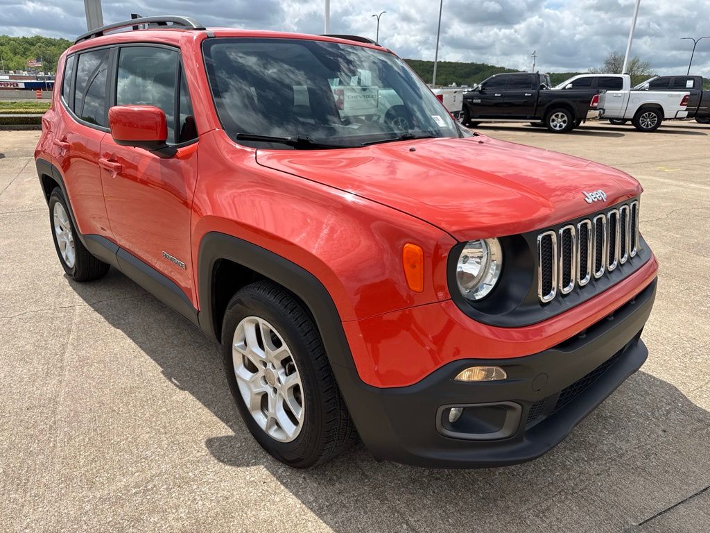 Omaha Orange 2018 Jeep Renegade Latitude SUV / Crossover Front-Wheel Drive 9-Speed Automatic