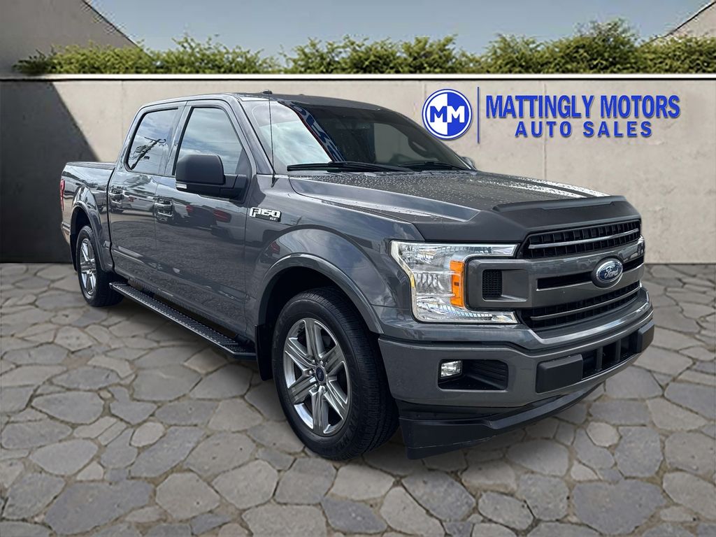 Gray (Lead Foot) 2018 Ford F-150 XLT SuperCrew RWD Pickup Truck 4X2 Automatic