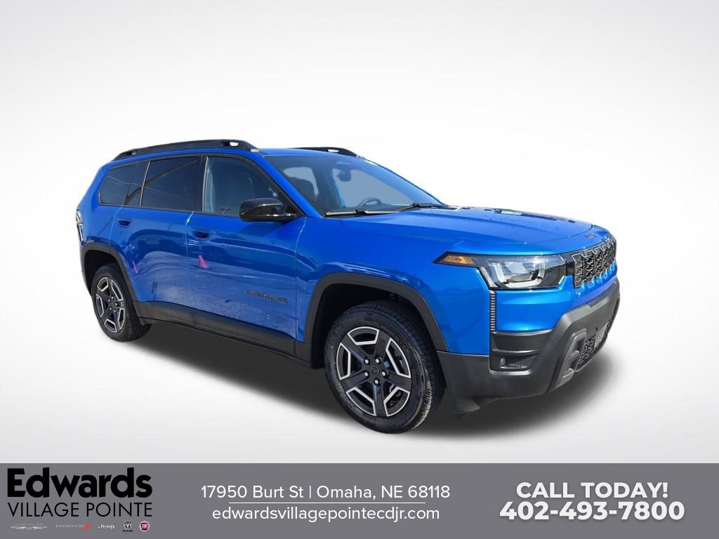 Hydro Blue Pearlcoat 2026 Jeep Cherokee SUV / Crossover Four-Wheel Drive Continuously Variable Transmission