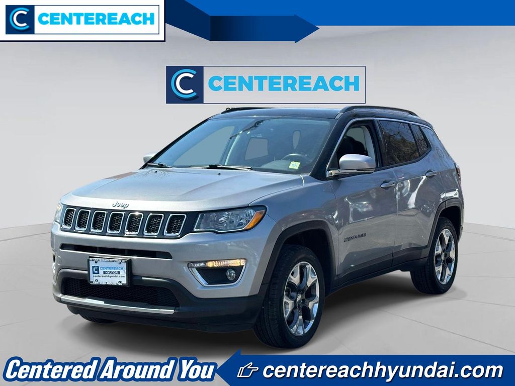 Billet Silver Metallic Clearcoat 2020 Jeep Compass Limited 4WD SUV / Crossover Four-Wheel Drive 9-Speed Automatic