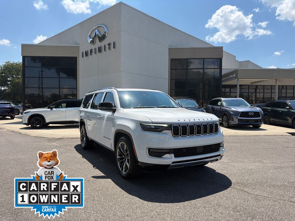 Bright White Clearcoat 2023 Jeep Wagoneer L SUV / Crossover 4X2 8-Speed Automatic