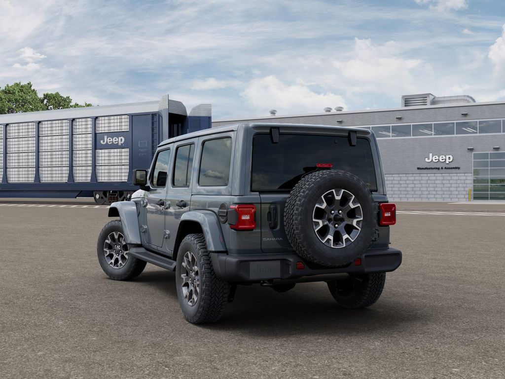 New 2026 Gray Jeep Sahara image 3
