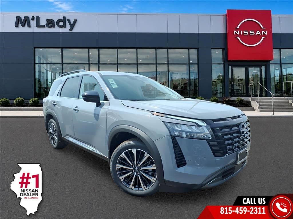 Boulder Gray 2026 Nissan Pathfinder SUV / Crossover All-Wheel Drive 9-Speed Automatic