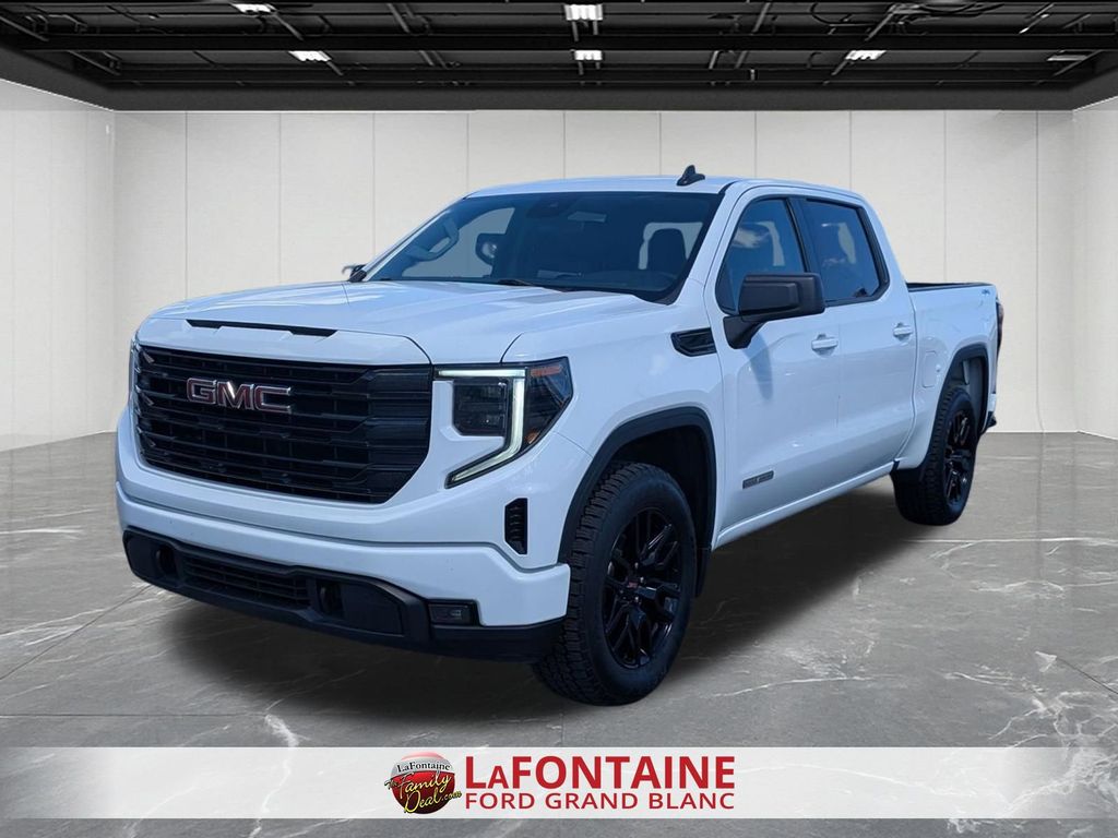 Summit White 2024 GMC Sierra 1500 Pickup Truck Four-Wheel Drive 8-Speed Automatic