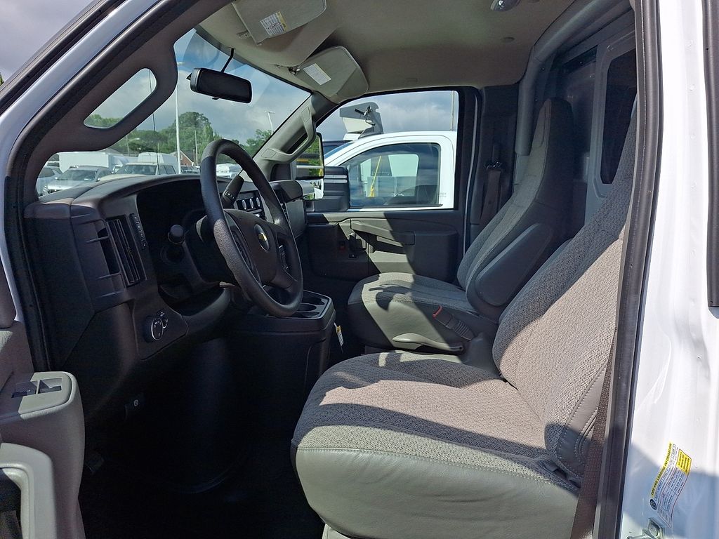 2026 Chevrolet Express 3500 Work Van White at Klick Lewis Buick Chevrolet
