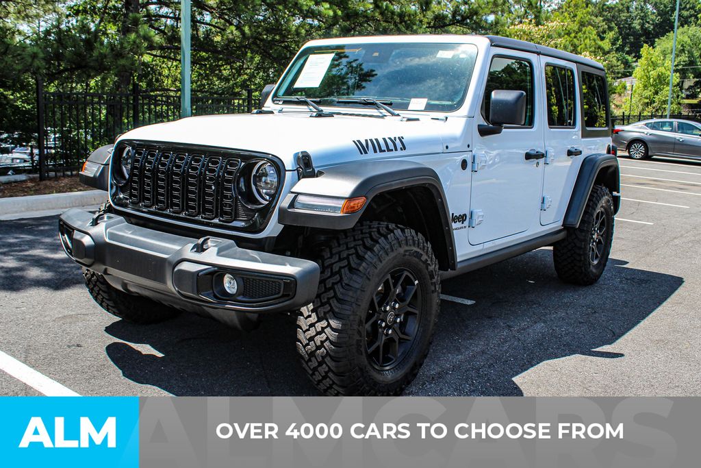 Used 2025 White Jeep Willys image 3