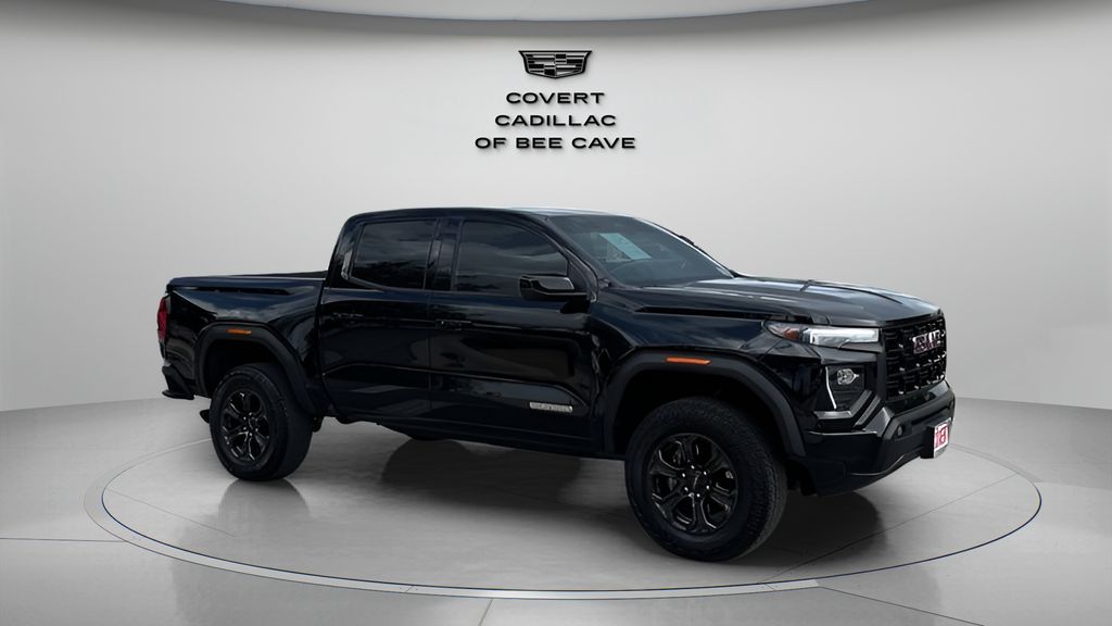Onyx Black 2024 GMC Canyon Elevation Crew Cab RWD Pickup Truck 4X2 8-Speed Automatic