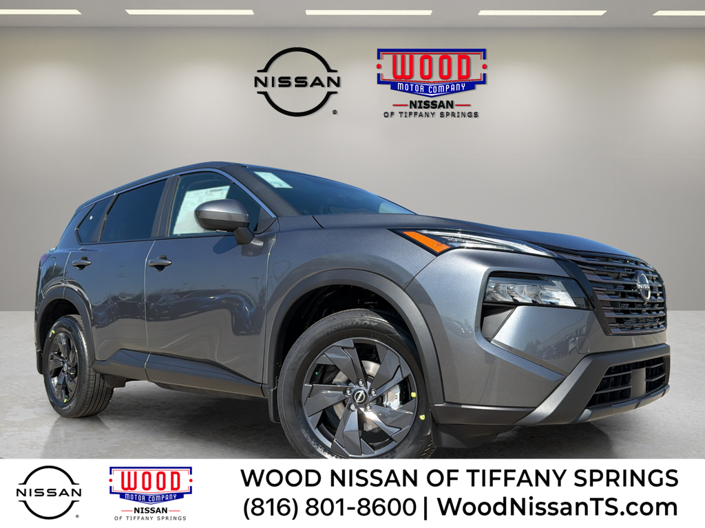 Gray (Gun Metallic) 2026 Nissan Rogue SUV / Crossover All-Wheel Drive Continuously Variable Transmission
