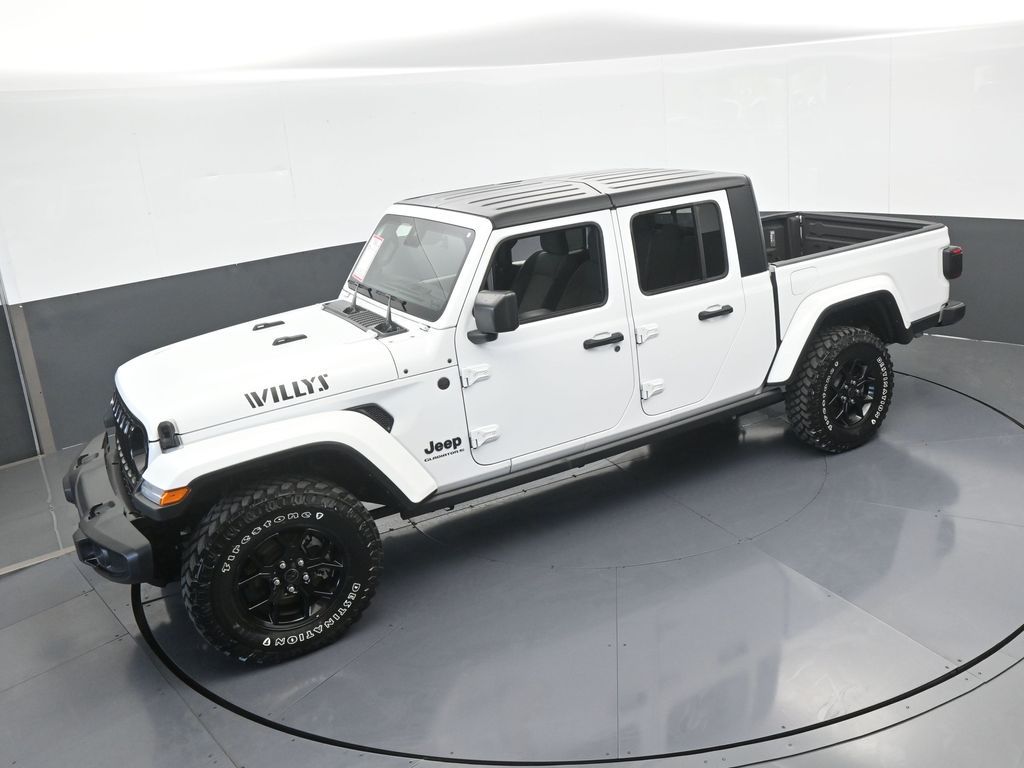 Used 2024 Bright White Clearcoat Jeep Willys image 51