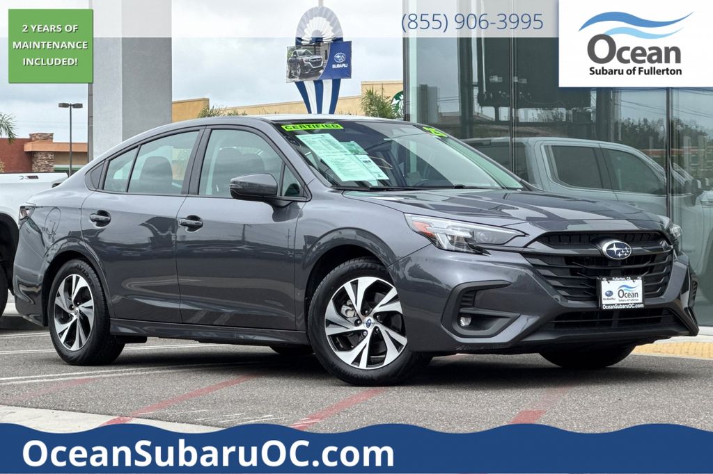 Magnetite Gray Metallic 2025 Subaru Legacy Premium AWD Sedan All-Wheel Drive Continuously Variable Transmission