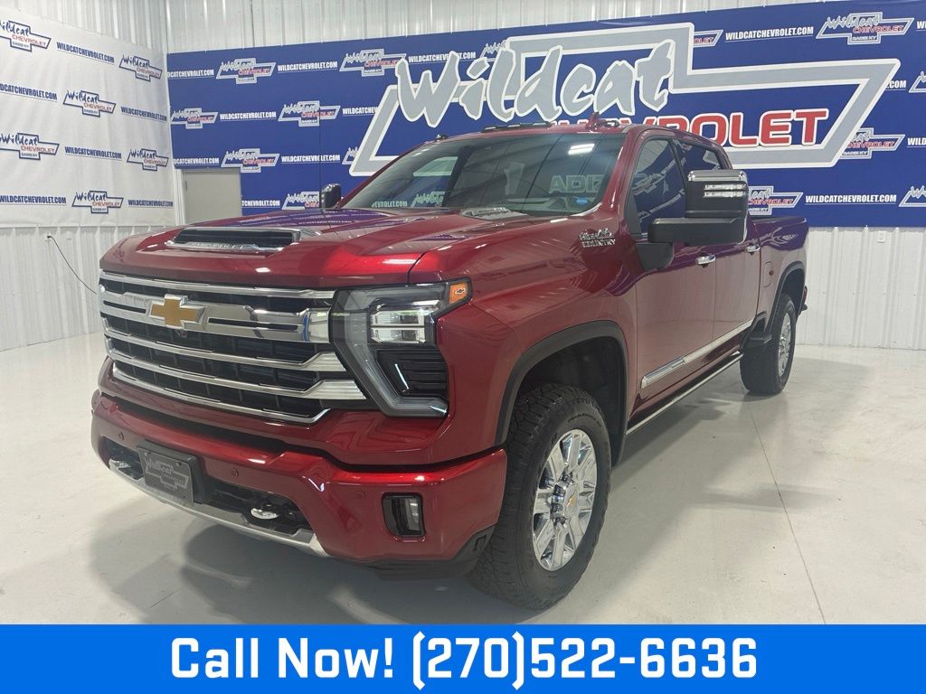 Radiant Red Tintcoat 2024 Chevrolet Silverado 2500HD Pickup Truck Four-Wheel Drive Automatic