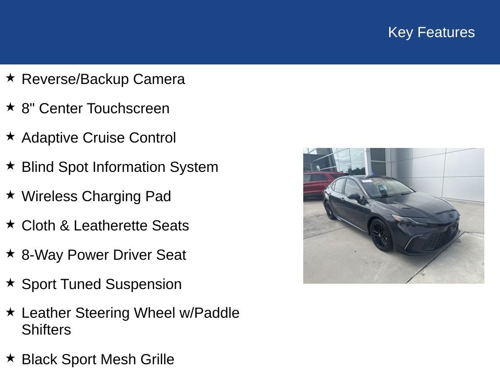 2026 Toyota Camry SE