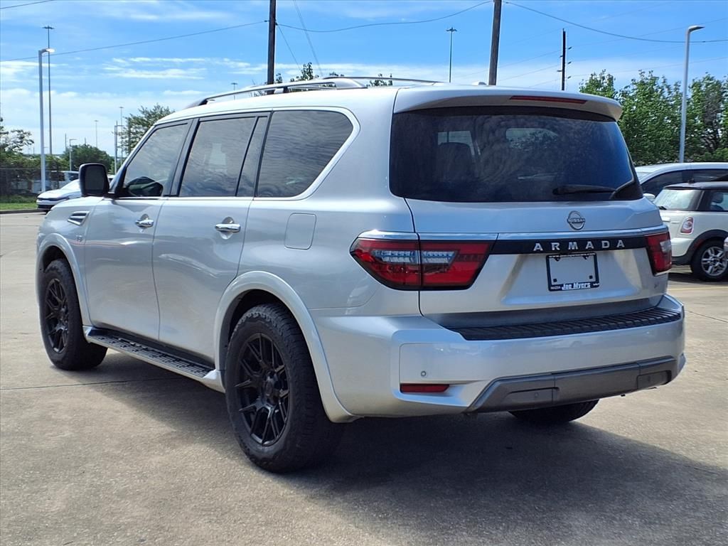 2022 Nissan Armada SL Silver at DeMontrond Ford