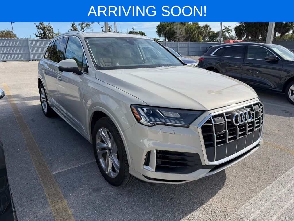 Brown (Vicuna Beige Metallic) 2023 Audi Q7 quattro Premium Plus 55 TFSI SUV / Crossover All-Wheel Drive 8-Speed Automatic