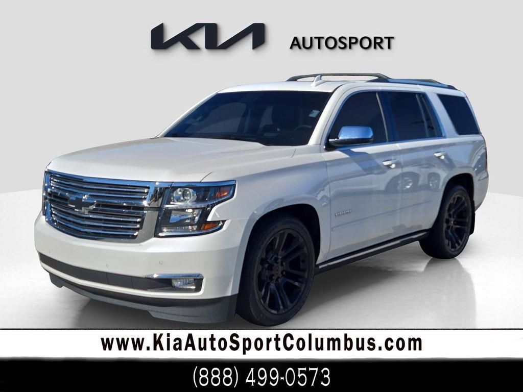 White (Iridescent Pearl Tricoat) 2020 Chevrolet Tahoe Premier RWD SUV / Crossover 4X2