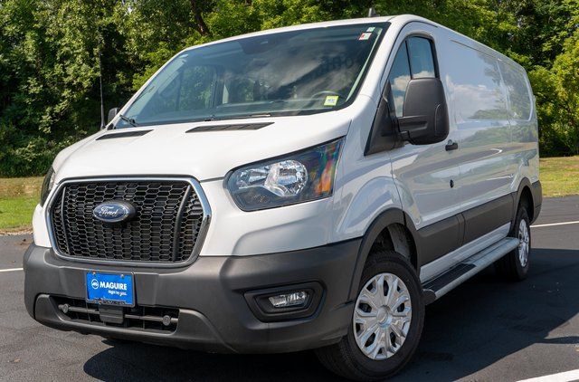 Oxford White 2025 Ford Transit Cargo Van Rear-Wheel Drive