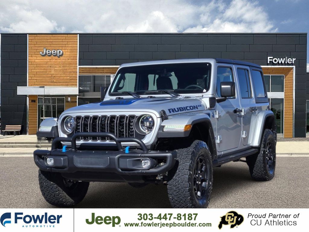 Silver Zynith Clearcoat 2023 Jeep Wrangler 4xe Rubicon 20th Anniversary 4WD SUV / Crossover Four-Wheel Drive 8-Speed Automatic