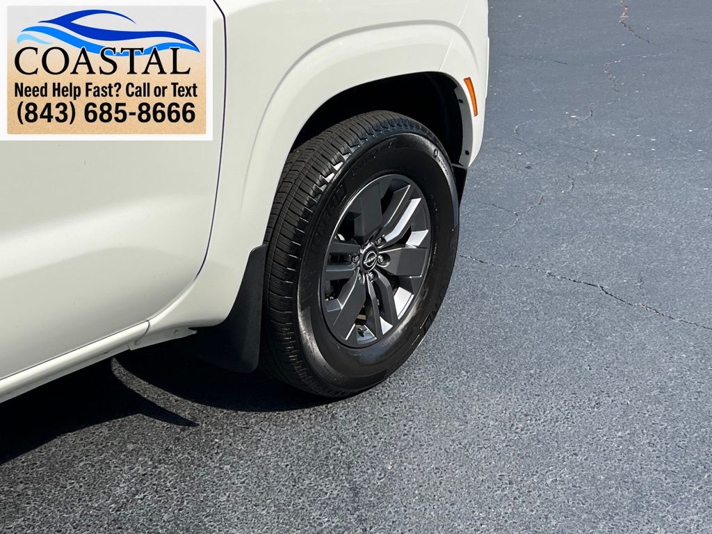 2025 Nissan Frontier SV White at Lugoff Nissan