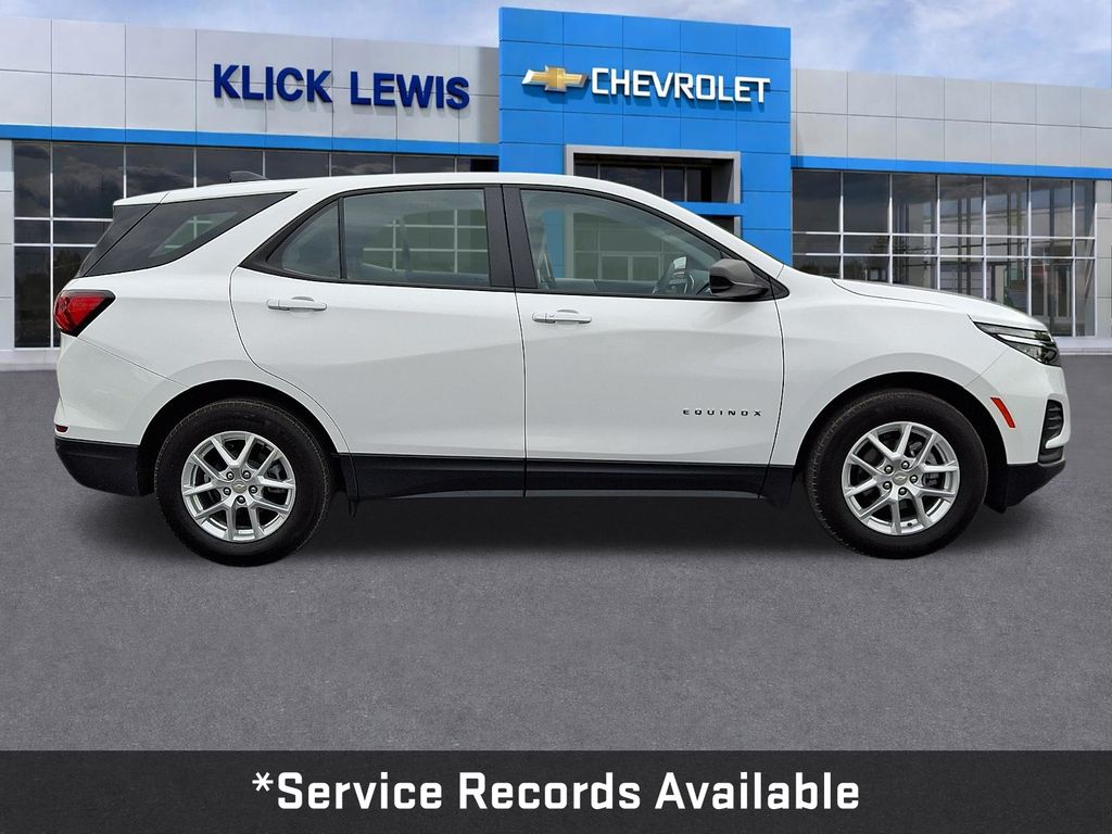 2024 Chevrolet Equinox LS White at Luther Ford